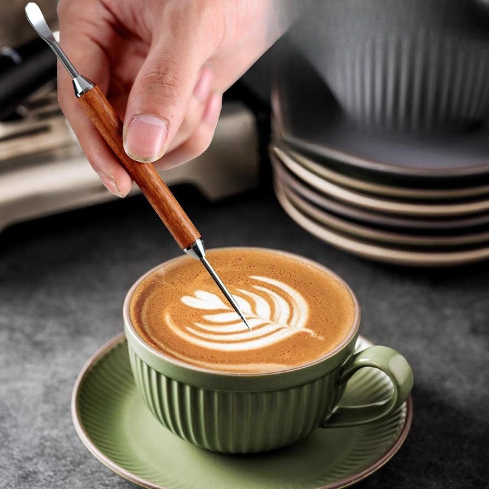 3xコーヒーフラワー描画器具 コーヒーファンシーペン 使いや - Coffee Equipment Drawing のレビューと価格